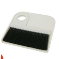 Dust Tray with Brush - White